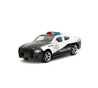 2006 Charger Police Black and White Policia Civil Hollywood Rides Series 1/32 Diecast Model Car by Jada 33666