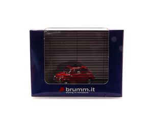 2007 catalog with Fiat 500D 60 sexy Blum Red (1/43 S7207) (japan import)