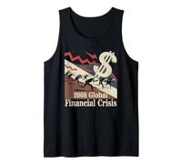 2008 Crisis Financiera Camiseta Finanzas Dinero Camiseta sin Mangas