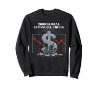 2008 Crisis Financiera Camiseta Finanzas Dinero Sudadera