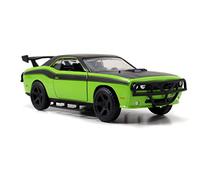 2008 Dodge Challenger [Jada 97140], "Fast and Furious", Verde / Negro, 1:32 Die Cast