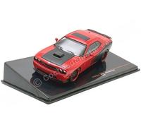 2009 Dodge Challenger SRT8 Rojo/Negro 1:43 IXO Models CLC597N.22