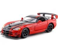 2009 Dodge Viper SRT 10 ACR Rojo/Negro 1:24 Bburago 22114