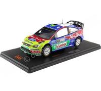 2009 Ford Focus RS WRC Nº3 Hirvonen/Lehtinen Rally Cerdeña 1:24 IXO Models 24RAL