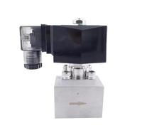 200bar Orifice 10mm 2 Way Water High Pressure Solenoid Valve 3/8 1/2" 220V N.C GSPG-10 Stainless Steel 304 Large Flow Valve(1/2",AC24V)