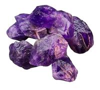 200g Deep amethyst raw stone fireless aromatherapy aquarium decoration Gemstone Stone