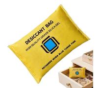 200g Dehumidifier Bag - Dehumidifier Microwave Fast Reactivated Desiccant Packs, Desiccant Pack, Safe Storage Humidity Absorber Packs | For Home Car Closet Kitchen Bathroom Bedroom Pantry Basement