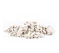 200G Natural Arrecife Coral Bone Acuario Filtro Medio material biológico arenas de coral para pH constante, filtración de acuario