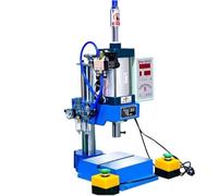 200kg / 300kg Prensa Punzonadora Neumática Industrial De Alta Resistencia, Prensa de Banco Máquina Remachadora de Alta precisión de bazo de Gas pequeño con Alta eficiencia,200KG