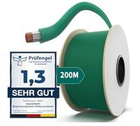 200M Cable Perimetral Robot Cortacesped, HAUSPROFI Cable Limitador Universal para Cortacéspedes - cable guía delimitador de cobre estañado - Accesorios para Cortacéspedes Robotizados - Ø2,7mm (200M)