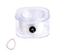200M Hilo Elástico Transparente 0.3mm Cuerdas de Nylon para Pulseras Rollos Cuerda Elástica para Hacer Pulseras Collar DIY Manualidades