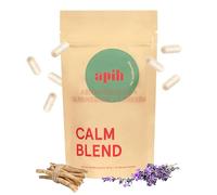 200mg Ashwagandha + Magnesio Bisglicinato + Lavanda + Vitamina C | Mejora Estado de Ánimo, Reduce Estrés y Descansa Mejor | Bisglicinato de Magnesio, Extracto de Lavanda y Ashwagandha Capsulas - Apih