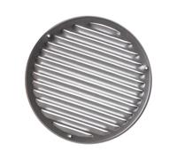 Ø 200mm Rejilla de Ventilación con Mosquitera - Rejillas de Aireación Metálicas - Acero Galvanizado