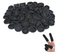 200PC Protector Dedos Mano Dedos de Látex,Protegetor Dedo Látex, Protector de Dedo Desechable,Dediles para Dedos Manos,Dedales de Látex Protegen de la Estática, Arte Del Clavo,Reparación Electrónica