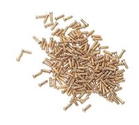 200Pcs 2.0X1.4Mm Glasses Repair Screws Gold Plated Stainless Steel Small Flat Head Eyeglasses Screws Universal