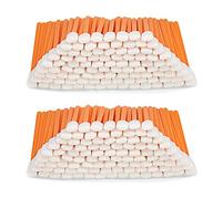 200pcs 5.11" BVN Bastoncillos de Limpieza, Kits de Bastoncillos de Espuma para Impresoras de Inyección de Tinta, Cabezales de Impresión, Cámaras, Lentes Ópticos y Equipos Ópticos (Naranja).