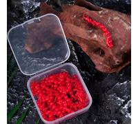 200pcs 5mm Pesca Suave Granos Material de Silicona para Uso Dinámico Aparejo con Movimiento de Lombriz de Tierra Características