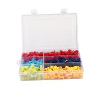 200pcs Quick Splice T-Tap Wire Terminal Kit Self-Stripping Electrical Disconnect Connectors for Automotive and Home Wiring Projects .D126