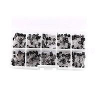 200pcs Surtido del Transistor de Energía del Silicio 10 valores en un Conjunto con Caja (BC337 BC327 2N2222 2N2907 2N3904 2N3906 S8050 S8550 A1015 C1815)