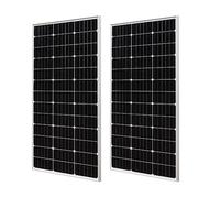 200W 300W 400W Panel solar rígido de vidrio monocristalino Conversión Eficiente(2 x 150w)