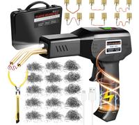 200W Soldador de Plástico, 1050 PCS Hot Stapler 5000mAh USB Recargable Soldadura Plástico Kit, Soldar Plastico para Reparación Inalámbrico de Parachoques de Coche, Para Kayac/Canoa/Plástico Producto