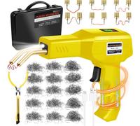 200W Soldador de Plástico, 1050 PCS Hot Stapler 5000mAh USB Recargable Soldadura Plástico Kit, Soldar Plastico para Reparación Inalámbrico de Parachoques de Coche, Para Kayac/Canoa/Plástico Producto