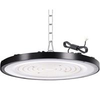 200W UFO LED Lámpara de Alta Bahía 6500K Blanca Fría High Bay, 20000LM IP65 Impermeable Campana Industrial para Fábricas, Aeropuerto, Patio, Garaje, Taller