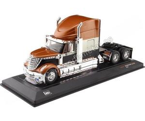2010 Cabeza Tractora International Lonestar 3 Ejes Marrón/Negro/Plateado 1:43 IX