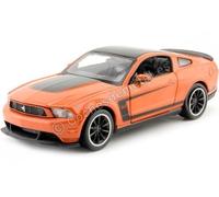 2011 Ford Mustang Boss 302 Naranja 1:24 Maisto 31269