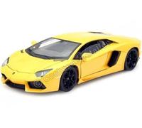 2011 Lamborghini Aventador LP700-4 Amarillo 1:24 Welly 24033