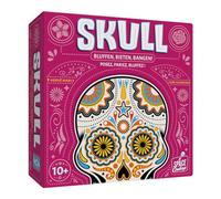 SKULL 2011671, Bluffspiel para 3-6 Jugadores, Juego de Cartas, Juego de Fiesta para Adultos y niños a Partir de 10 años, Farol, edición Alemana