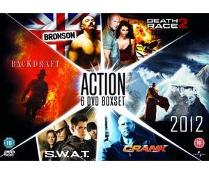 2012/Backdraft/Bronson/Crank/Death Race 2/S.W.A.T [Edizione: Regno Unito] [Reino Unido] [DVD]