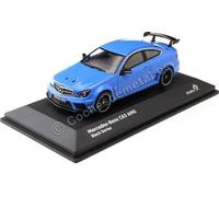 2012 Mercedes-Benz C63 AMG Black Series Azul Francés 1:43 Solido S4311607
