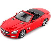 2012 Mercedes-Benz SL500 (R231) Descapotable Rojo 1:24 Welly 24041