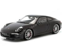 2012 Porsche 911 (991) Carrera S Negro 1:18 Welly 18047