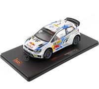 2014 Volkwagen Polo R WRC Nº2 Latvala/Anttila Rally de Cataluña 1:24 IXO Models