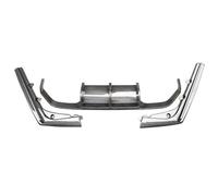 2015-2020 Para BMW F80 M3 Para F82 M4 Kit De Carrocería Con Difusor Divisor Y Alerón Para Parachoques Trasero Estilo Exterior Del Coche(Carbon Fiber Look)