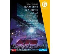 グラフェネック国際音楽祭 ~ 真夏の夜のガラ・コンサート 2015 (Grafenegg ~ Sommer Nacht Gala (Midsummer Night's Gala) / Elisabeth Kulman | Piotr Beczala | Julia Fischer | Tonkunstler Orchester | Yutaka Sado) [DVD] [輸入盤] [日本語帯付]