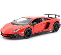 2015 Lamborghini Aventador LP 750-4 SV Coupe Red 1:24 Bburago 21079