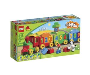 2015 Lego Duplo 100% Original Big Blocks My First Number Train 10558 Building Blocks Sets Educational Toys DIY Baby Toys by new