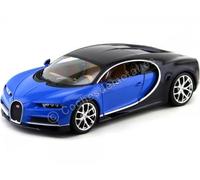 2016 Bugatti Chiron Azul-Azul 1:18 Bburago 11040