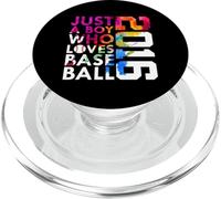 2016 Just A Boy Who Loves Baseball 10 PopSockets PopGrip para MagSafe