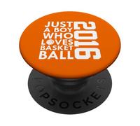 2016 Just A Boy Who Loves Basketball 10 PopSockets PopGrip Adhesivo