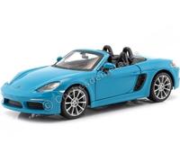 2016 Porsche 718 (982) Boxster Azul 1:24 Bburago 21087