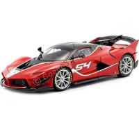 2017 Ferrari FXX-K EVO Nº54 M. Luzich Rojo/Negro 1:18 Bburago Signature Series 1