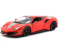 2018 Ferrari 488 Pista Rojo 1:24 Bburago 18-26026