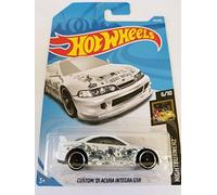 2018 Hot Wheels Nightburnerz 6/10 - Custom '01 Acura Integra GSR (blanco)