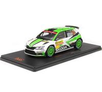 Compatible con Skoda Fabia R5 Nº32 Rovanperä/Halttunen Rally Cataluña 1:24 IXO Models 24RAL031B.22