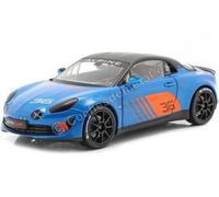 2019 Alpine A110 Cup Launch Livery Azul/Naranja/Negro 1:18 Solido S1801605