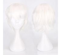 2019 De Alta Calidad Barato Anime Tokyo Ghouls Ken Kaneki Peluca De Cosplay Niñas Niños Uta Corto Negro Gris Blanco Pelucas De Cabello Sintético Talla Única Ken Peluca K049-1
